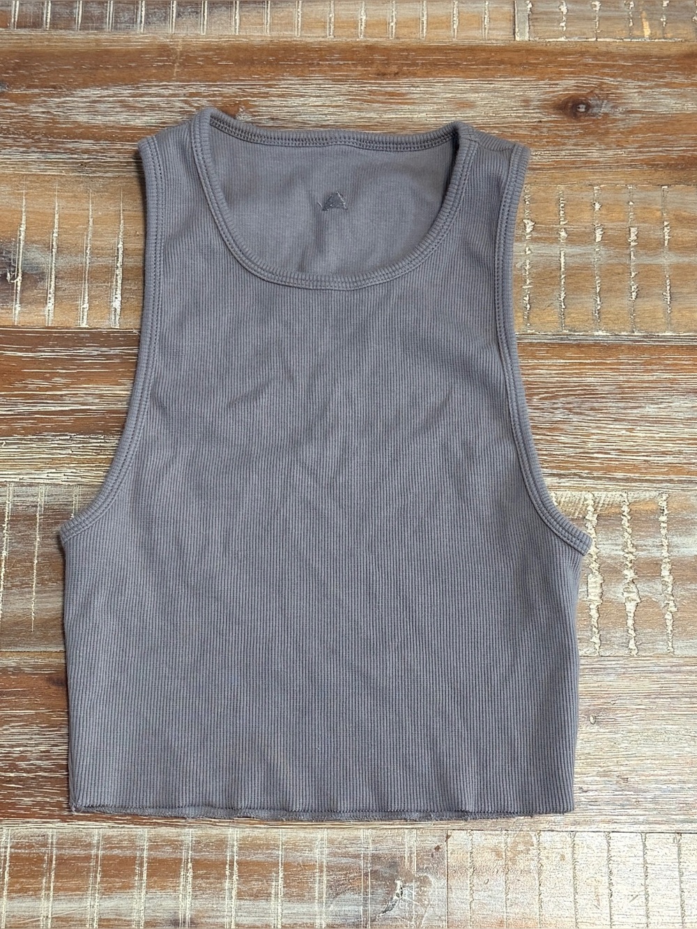Balance Athletica Vitality Basis ribbed tank top - Grey